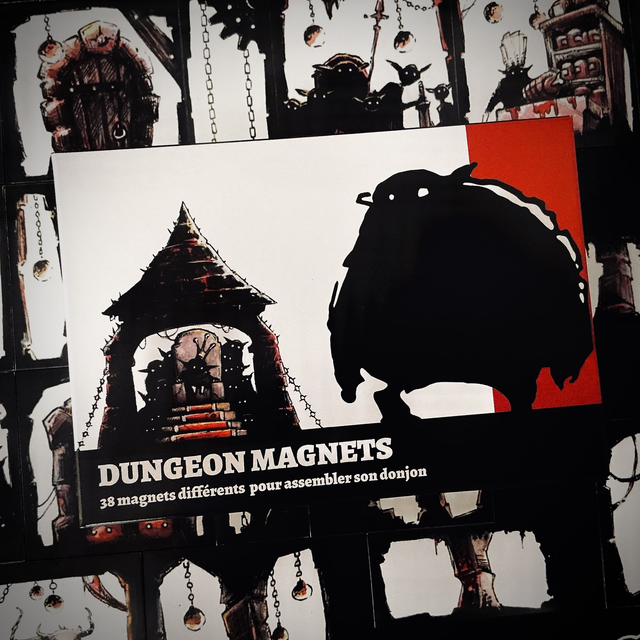 Dungeon Magnets - Pack de base | assemble un donjon sur ton frigo